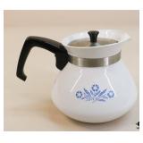 Corning Ware Corn Flower Blue Teapot
