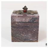 Jo Marz Soapstone Trinket Box