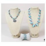 Sterling & Stone Necklaces and Bracelet