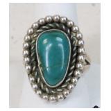Sz 6 Ring W/ Stone
