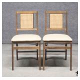 Stakmore Folding Chairs / 2 Pc