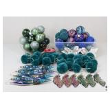 Peacock Christmas Tree Ornaments