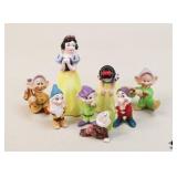 Disney Snow White & 7 Dwarves Figurines / 8 Pc