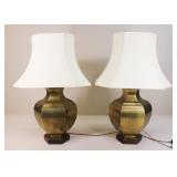 Frederick Cooper Brass Lamps / 2pc