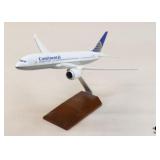 Continental Airlines Plane Figurine