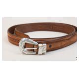 Sz 42 Tony Lama Leather Belt