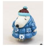 Jim Shore Snoopy Puffer Jacket Mini