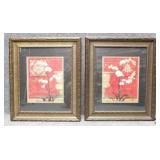 Matching Floral Decor Prints