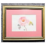 Original Watercolor Signed Zahl