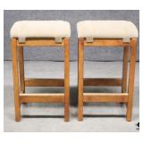 Pair Of Bar Height Barstools