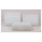 The Container Store Plastic Storage Boxes/11Pc