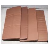 Foam Mats w/Zipper Covers/ 4 pc