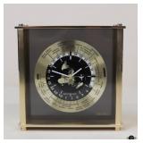 Seiko Brass World Time Zone Clock