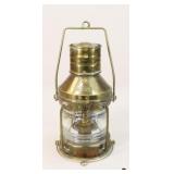 Anchor Ship Brass Lantern