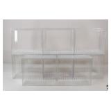 The Container Store Clear Disc Case Holders/8Pc