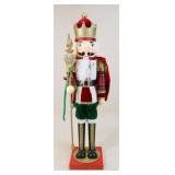 Large 32" Tall Nutcracker W/Glitter