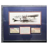China Clipper S/N Print w/ Memorabilia
