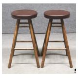 Bar Height Swivel Bar Stools / 2 pc