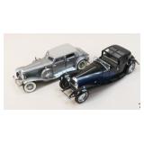 Franklin Mint Precision Model Cars / 2 Pc