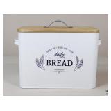 Baie Maison Wood & Metal Bread Box