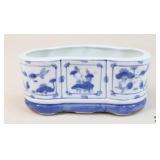 Blue & White Planter