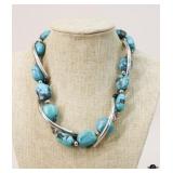 Sterling & Turquoise Necklace