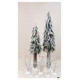 Dept 56 + Winter Trees / 8 Pc