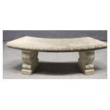 Concrete Garden Bench