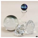 Decorative Glass Sculptures /5pcs