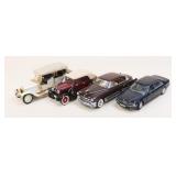 Franklin Mint Precision Model Cars / 4 Pc
