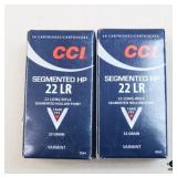 CCI 22 Long Rifle Ammo / 100 ct