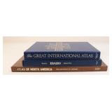 Coffee Table Books - Atlas   / 3 Pc