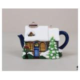 Thomas Kinkade Decorative Teapot