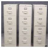 Hon Filing Cabinets /3pcs