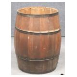 Rustic Wood Barrel
