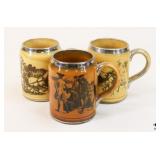 Rothschild Bros Mugs / 3 Pc