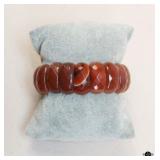 Botswana Agate Stretch  Bracelet