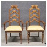 Pair of Dining Arm Chairs