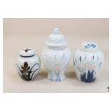 Ginger Jars / 3 Pc