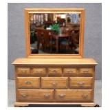 Fanfare Dresser W/ 8 Drawers & Mirror