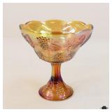 Carnival Glass Compote