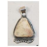 Sterling Pendant w/ Stone