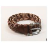 Sz 42 Tommy Bahama Leather Woven Belt