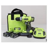 Ryobi One + 18V Hammer Drill/Driver Kit