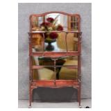 Etagere / Display Cabinet w/Mirrored Back