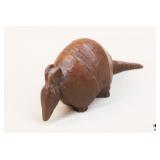 Carved Wood Armadillo