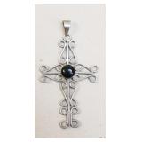 Sterling Cross Pendant