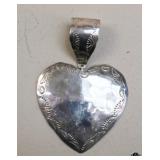 Sterling Silver Heart Pendent