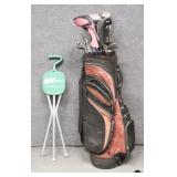 B Sport Golf Bag w/Clubs