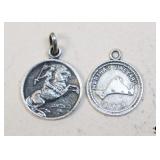 Sterling Pendants / 2 pc
